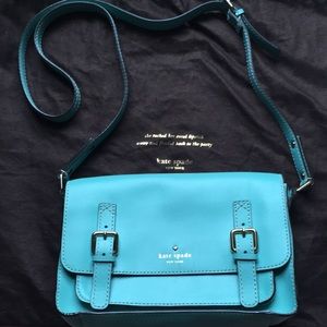 Kate Spade mint Cambridge crossbody purse